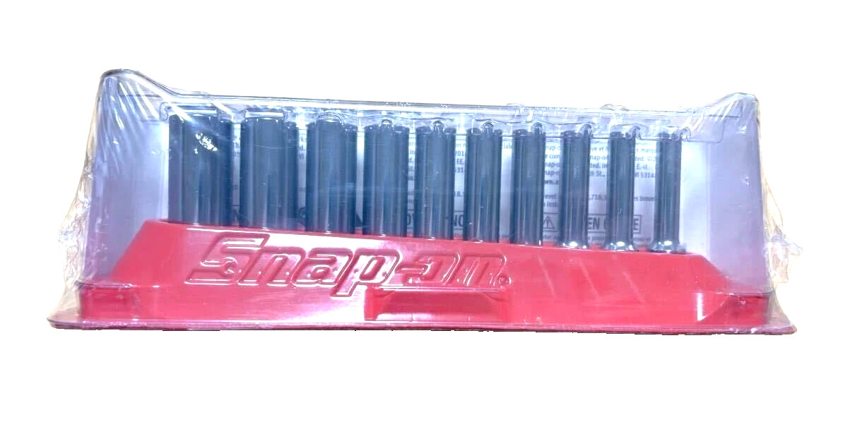 New Snap-on 1/4″ drive 3/16″ to 9/16 10-pc 6-pt Deep FDX SAE Socket Set 110YSTMY