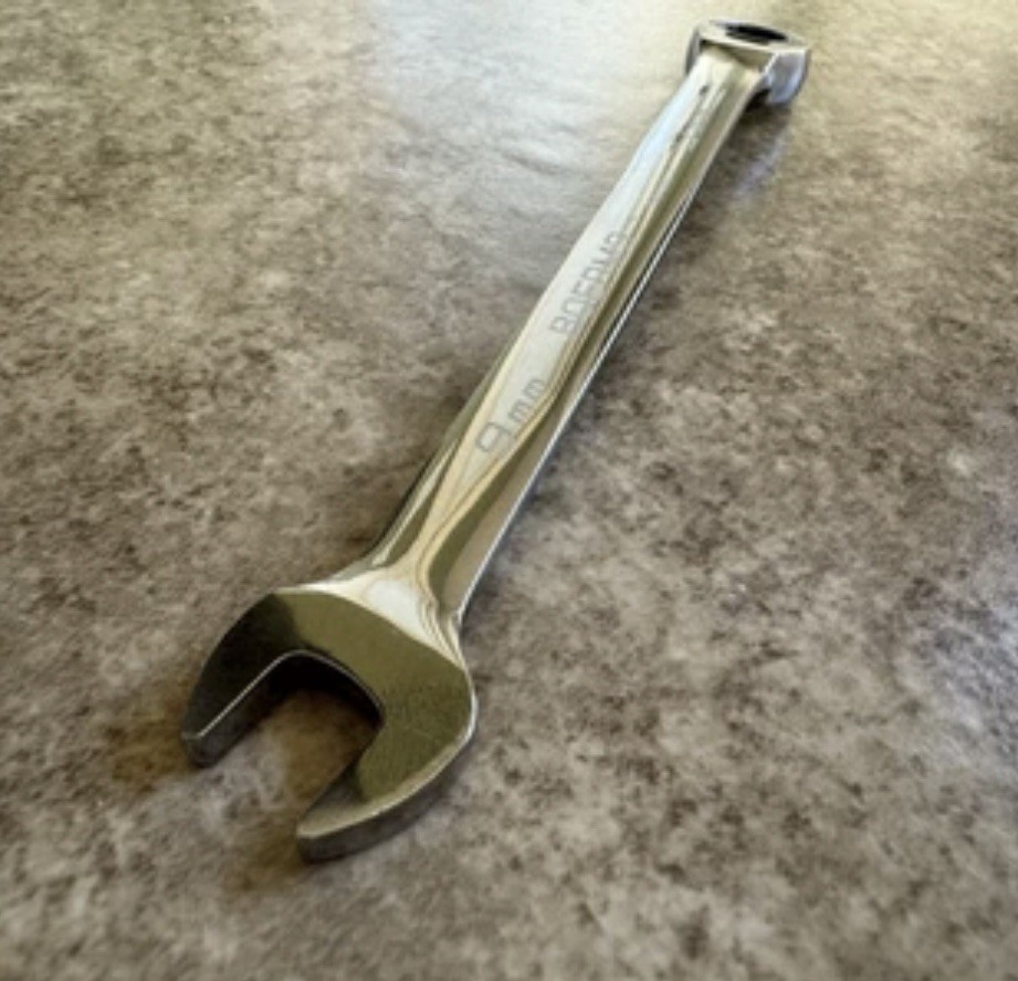 🔵 NEW Blue-Point 9mm 12-Point Metric 15° Offset Reversable Ratcheting Wrench