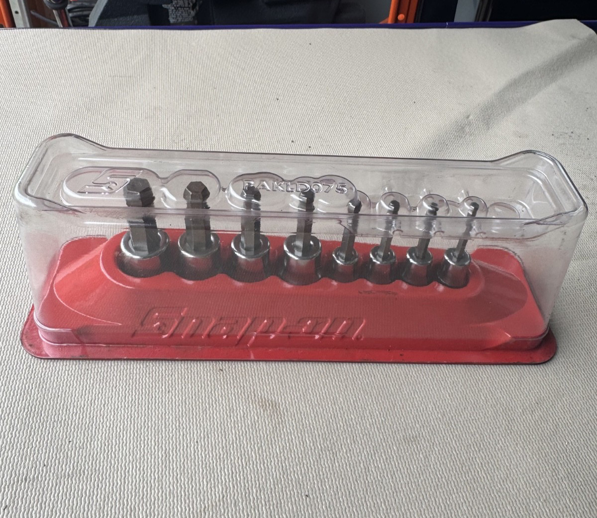 Snap-On 208eftaby 8 pc 1/4″ & 3/8″ drive sae ball hex socket driver set
