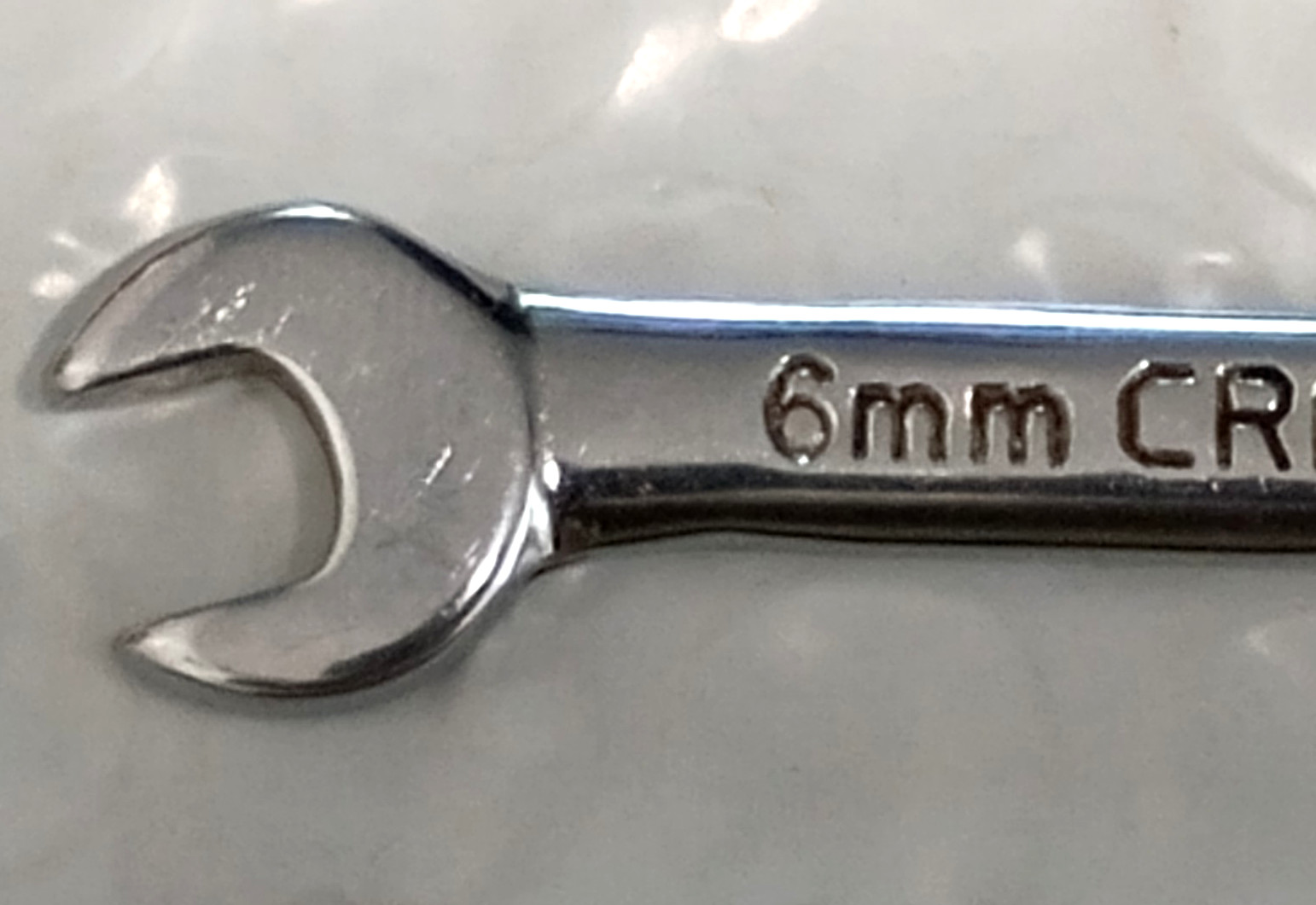 CRAFTSMAN TOOLS 44535, 6MM. OPEN-END/7MM. BOX COMBO WRENCH, 3.25″L. 12 PT *NOS*