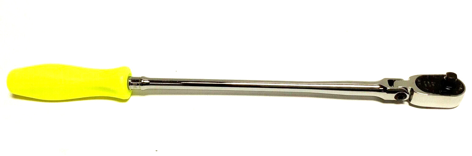New Snap-on™ 1/4″ drive 13″ Extra Long Flex Head Hard Handle Ratchet THLLFD72HV