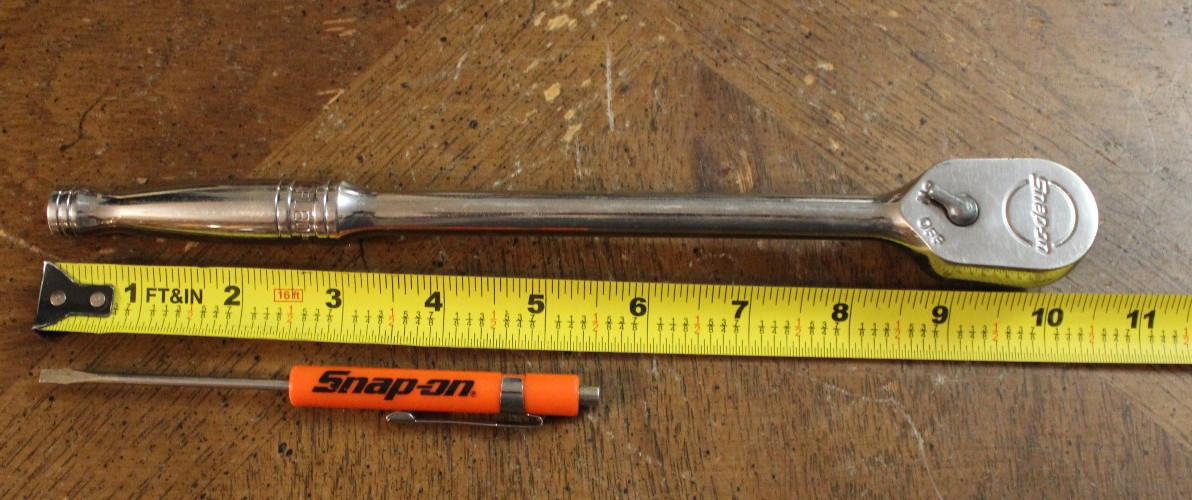 Snap On Tools FL80 3/8″ Drive 10” Long with Flat Head Pocket Screwdriver
