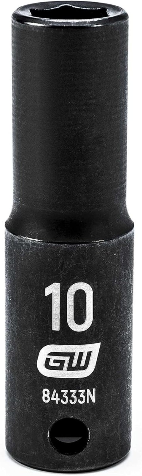 3/8″ Drive Deep Impact Metric Socket 10mm, 6-Point, Chrome Molybdenum Steel