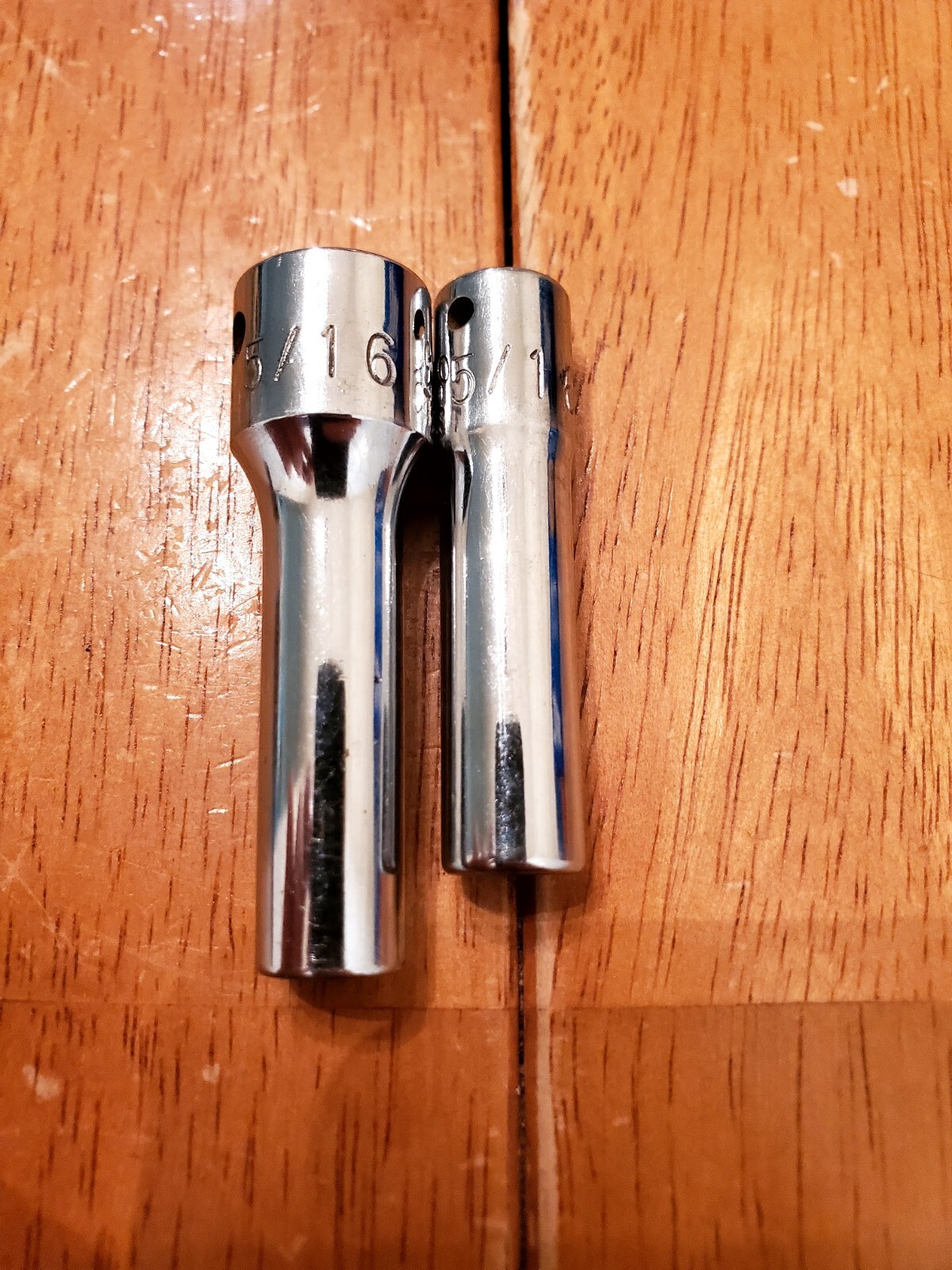 Cornwell Tools 1/4 3/8 Drive 5/16 12PT Deep Sockets Lot Of 2