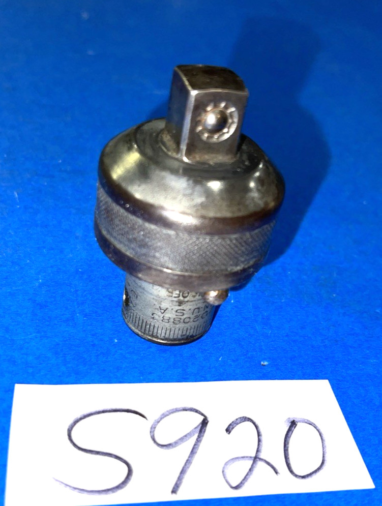 SNAP-ON TOOLS VINTAGE 1/2 DRIVE RATCHETING ADAPTOR 1944 INCLUDES SHIPED IN US