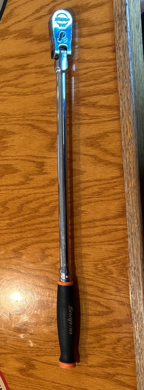 New Snap-on™ 1/2″ drive 25″ Long Handled Dual 80™ Tech Flex Head Ratchet FHLLF80