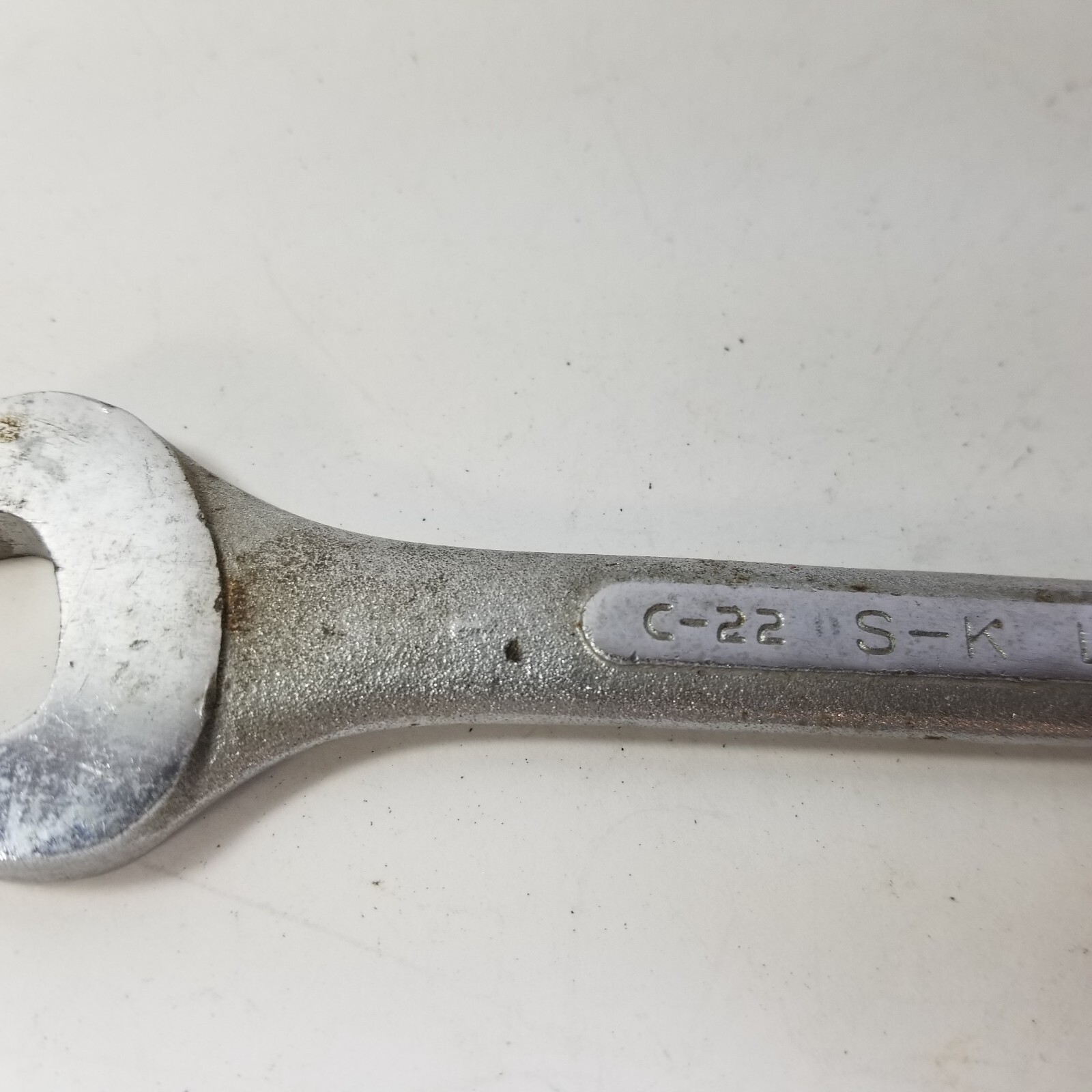 S-K SK Tools C-22 Combination Wrench 11/16» SAE 12 Point Forged USA Lectrolite