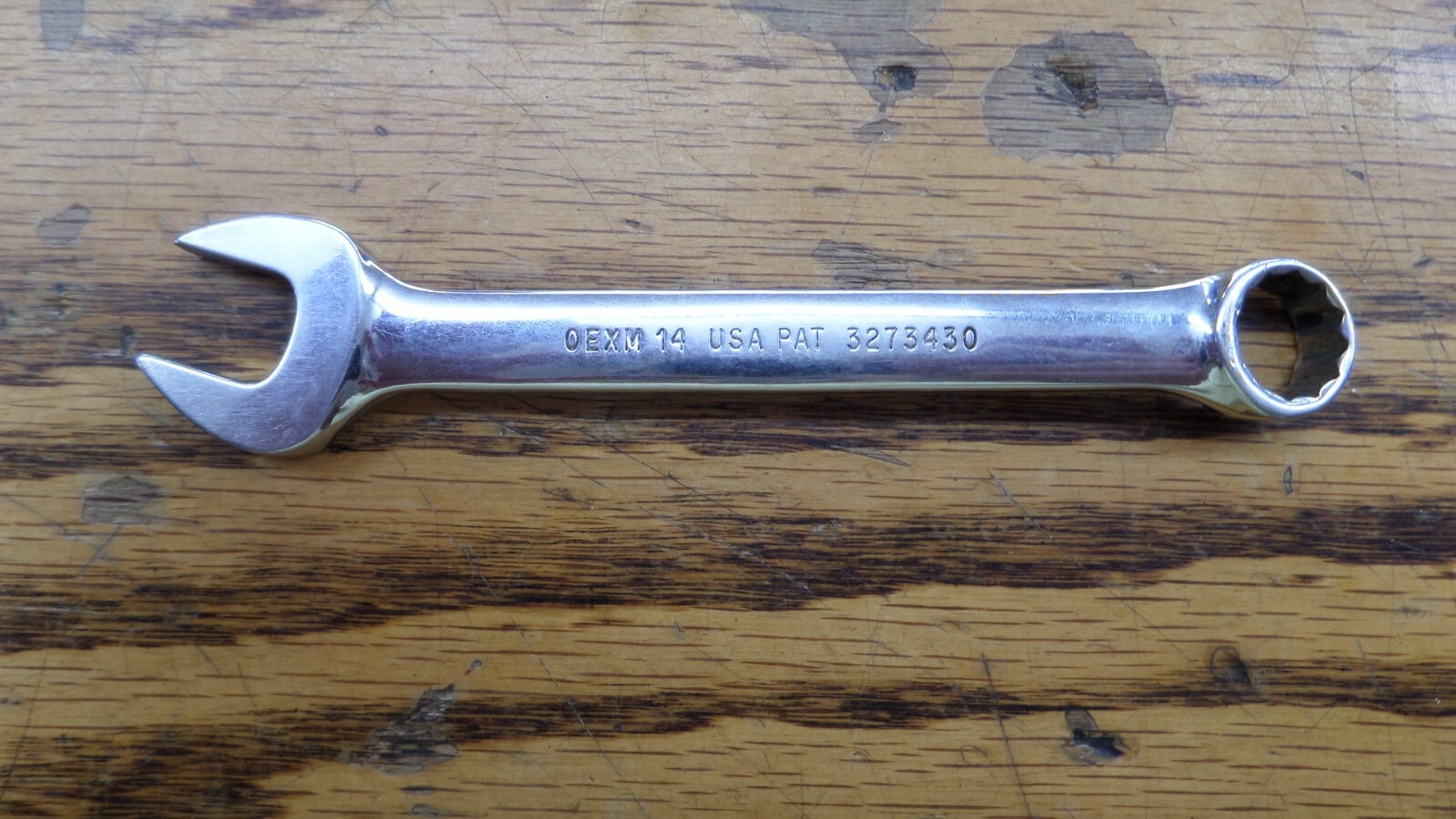 Snap-on Tools 14mm 12pt Combination Wrench OEXM14 Snap On Length 6 Inches