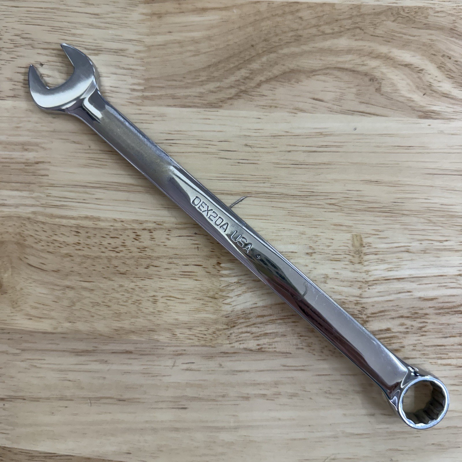 Snap-On OEX20A Combination Wrench – 5/8” – 12 Point Box End – USA – OEX 20A SAE