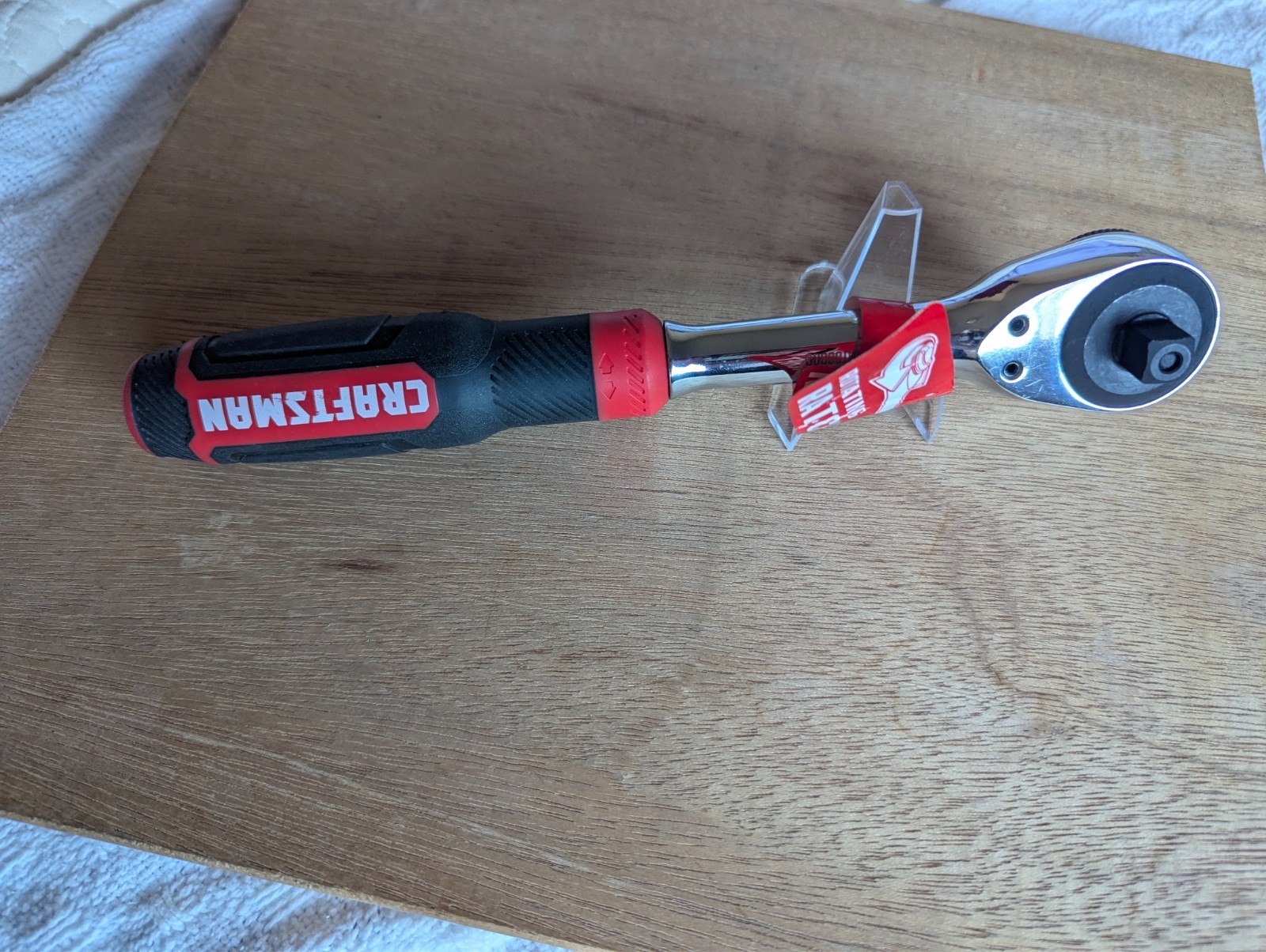 Craftsman 3/8″ Drive Rotating Ratchet Chrome – Soft Grip – For Tight Spaces NEW!