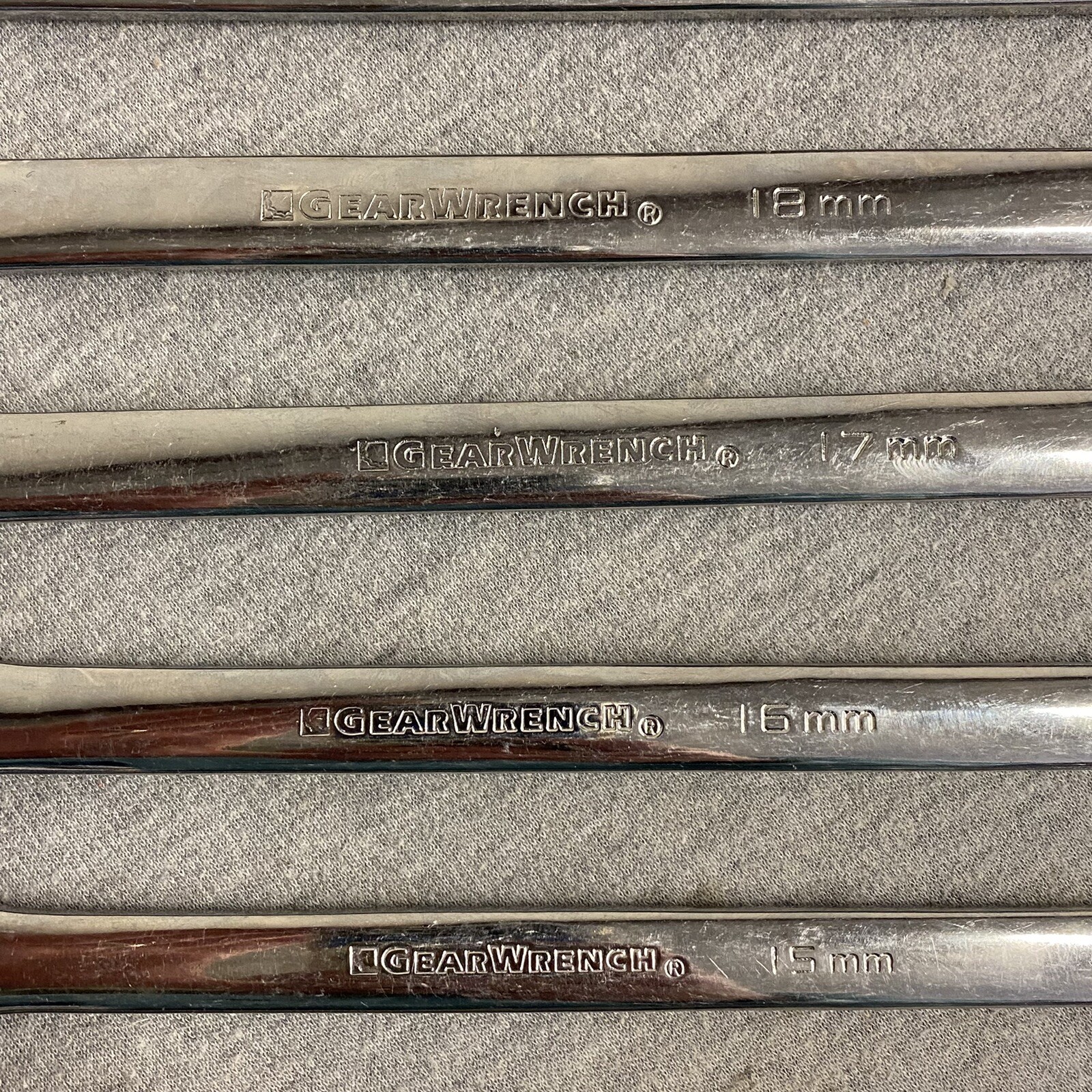 GearWrench 11pc 12-Point Metric Combination Wrench Set – 8mm-20mm