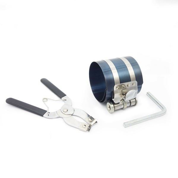 53-175mm QUICK RELEAS ENGINE PISTON RING COMPRESSOR ADJUSTABLE RATCHRT TYPE