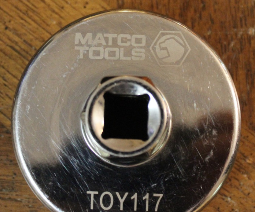 Matco Tools TOY117 – 1/2″ Drive Toyota 4/6/8 Cylinder Oil Filter Socket Wrench