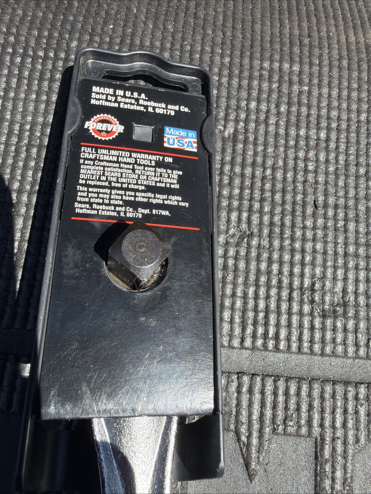 Sexy Sears Craftsman USA Nos 1/2” Drive Ratchet 44809 On Hang Tag