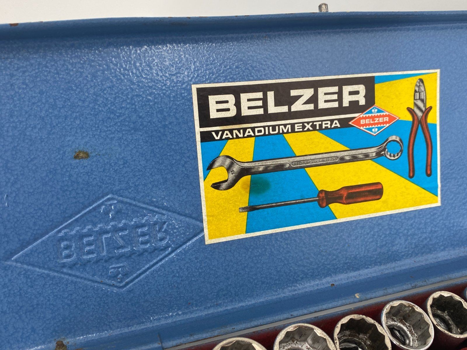* BELZER RATCHET BOX 7750 9-22mm VINTAGE TOOL