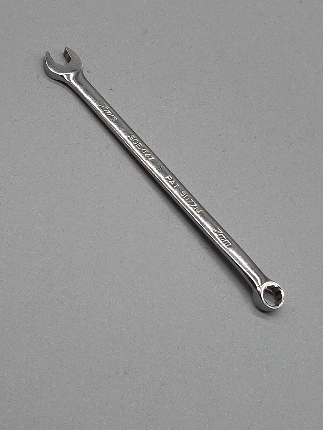 Snap-on Tools 7mm Metric 12pt Flank Drive PLUS Combination Wrench SOEXM7 USA