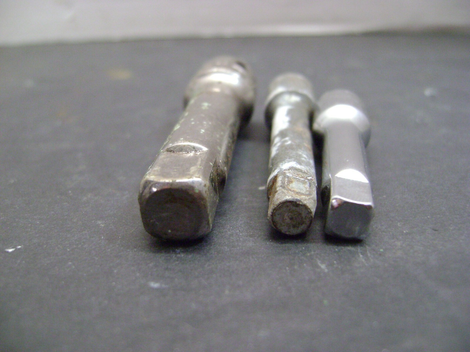x3 Extensions Two Are 1/4″ x 1/4″ & One IS 3/8″ x 3/8″ Automotive Hand Tools