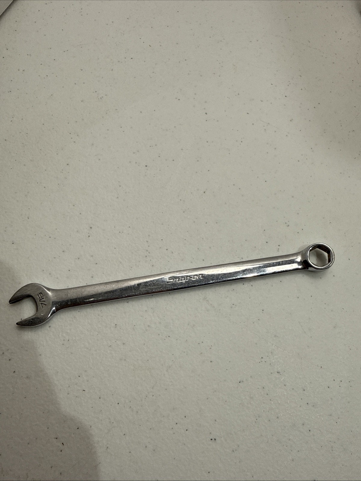 Snap-on OSH14 Chrome Combination Wrench 7/16” SAE 6 Point USA OSH 14 Snap On B11