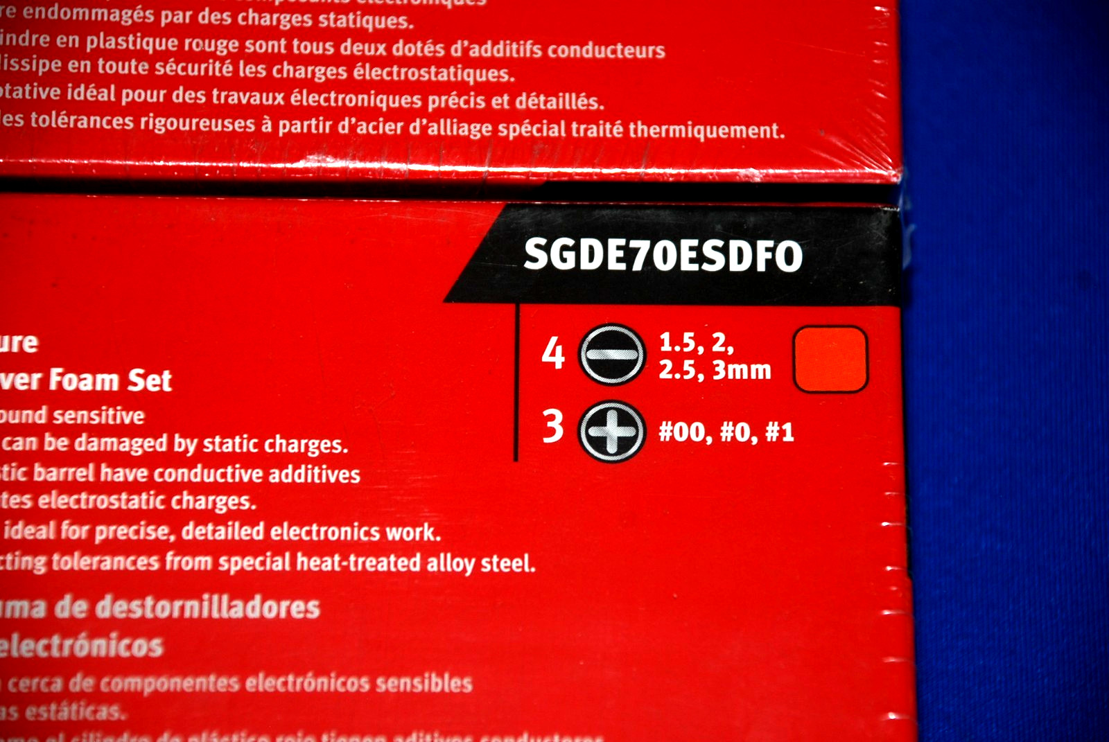 Snap-on NEW 21 Piece Orange PRO-FI Electronic Mini Hex, Screwdriver & TORX Set
