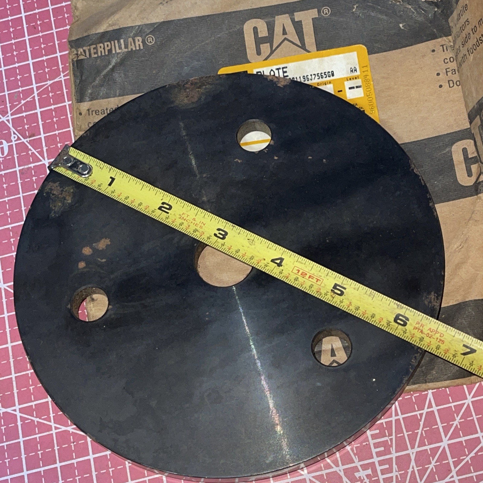 OTC USA PD145D-1 Cat Perkins Diesel Crankshaft Rear Oil Seal Installation Plate