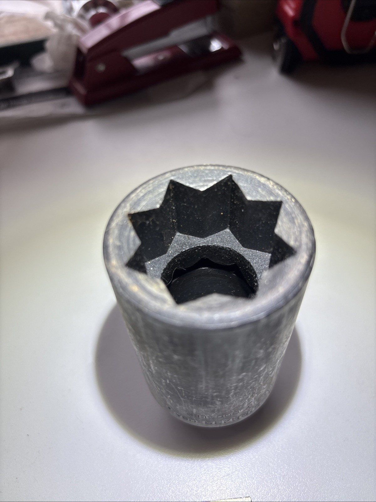 Snap-on 1 1/8 Square Not Impact Socket, Part Number SIPR436 Nice! 🇺🇸