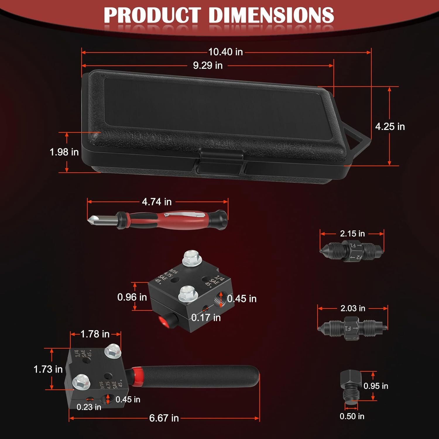 33260 Low Profile Brake Flaring Tool Kit