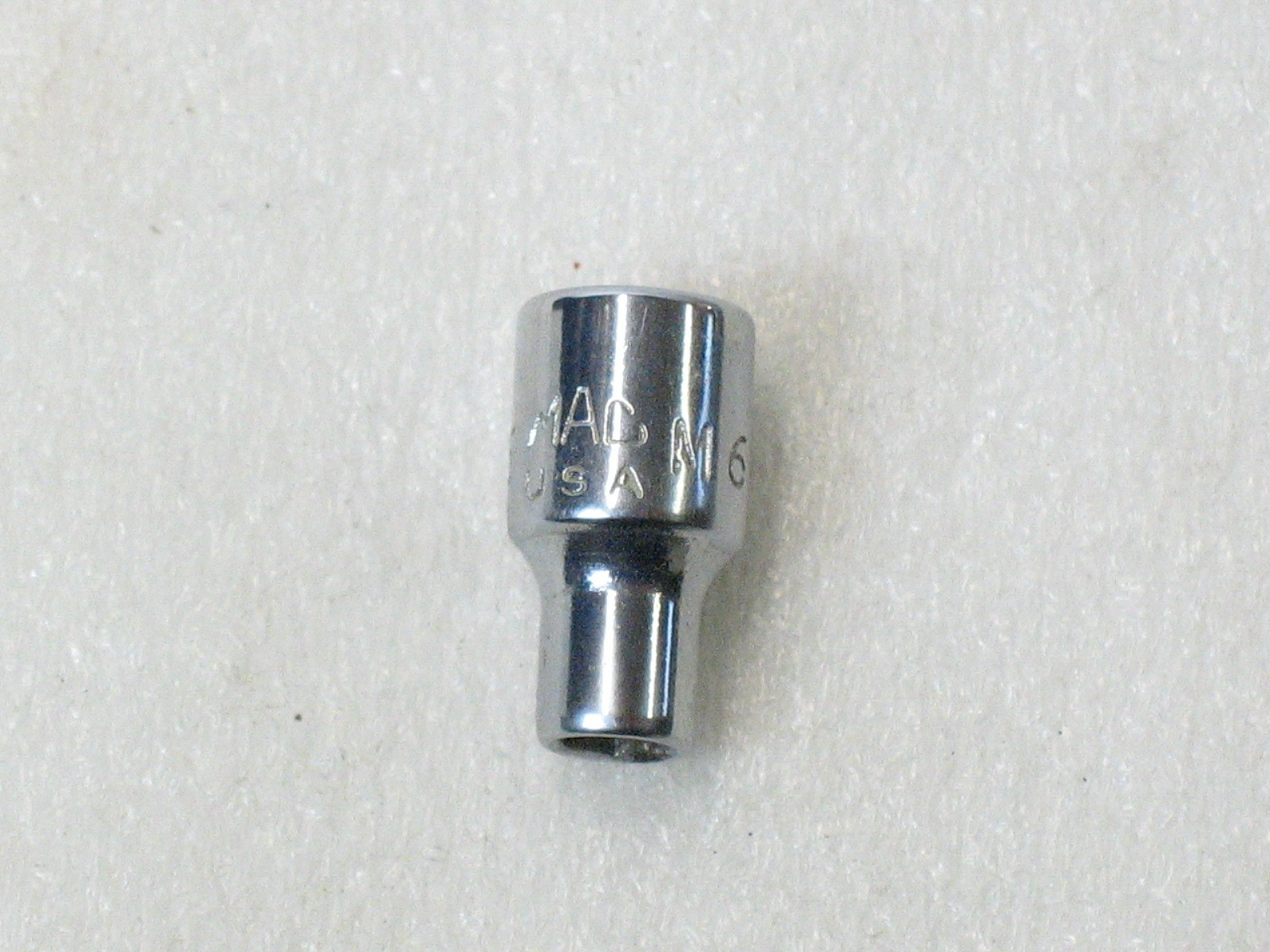 Mac Tools 1/4″ Drive 3/16″ 6PT Shallow Chrome Socket M66