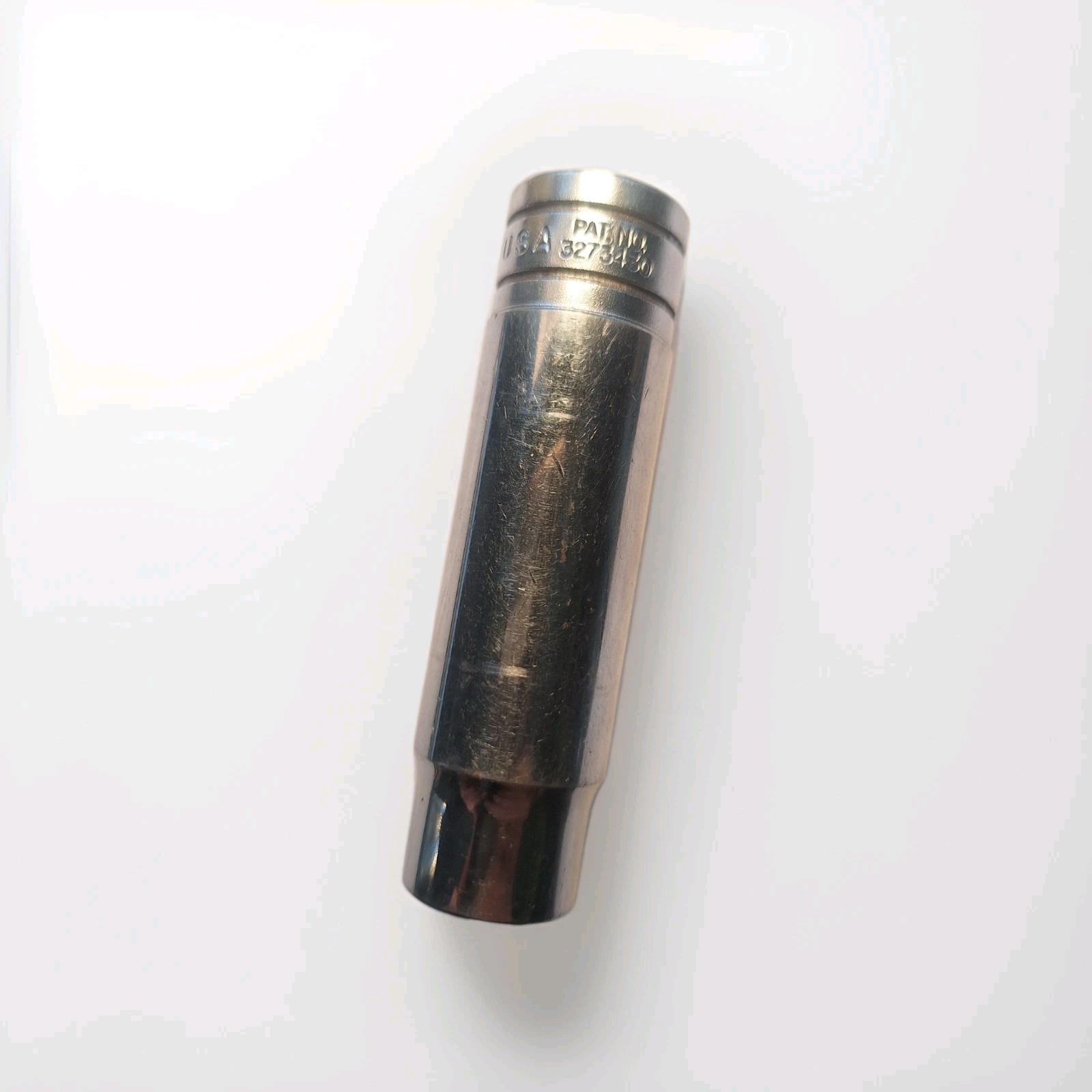 Snap On Tools USA 1/2 Drive 9/16 DEEP Chrome 12 Point Socket S181 made USA