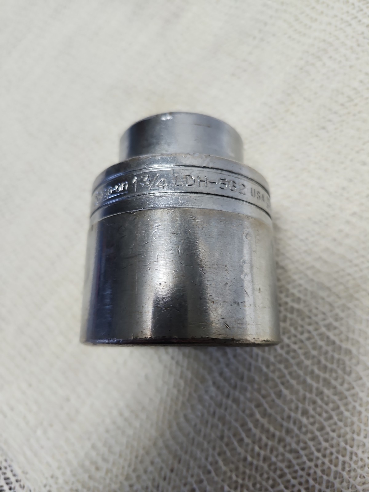 Snap-On ~ 1-3/4 Socket, LDH-562, 12 Point, 3/4” Drive. See Photos For Reference