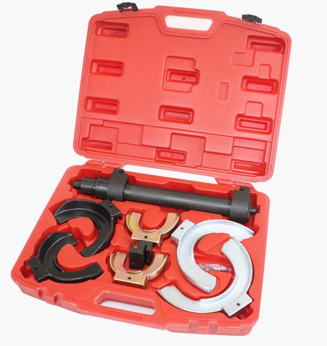 Fork Strut Coil Clamp Spring Compressor Macpherson JAW Tool Set Auto Garage US