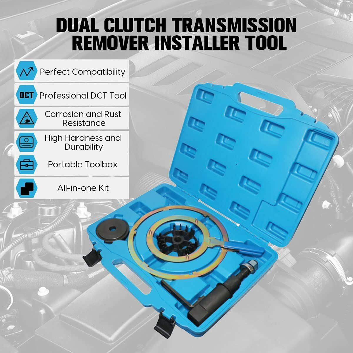 Dual Clutch Transmission Remover Reset Install Tool Kit Fit for Ford Focus Volvo