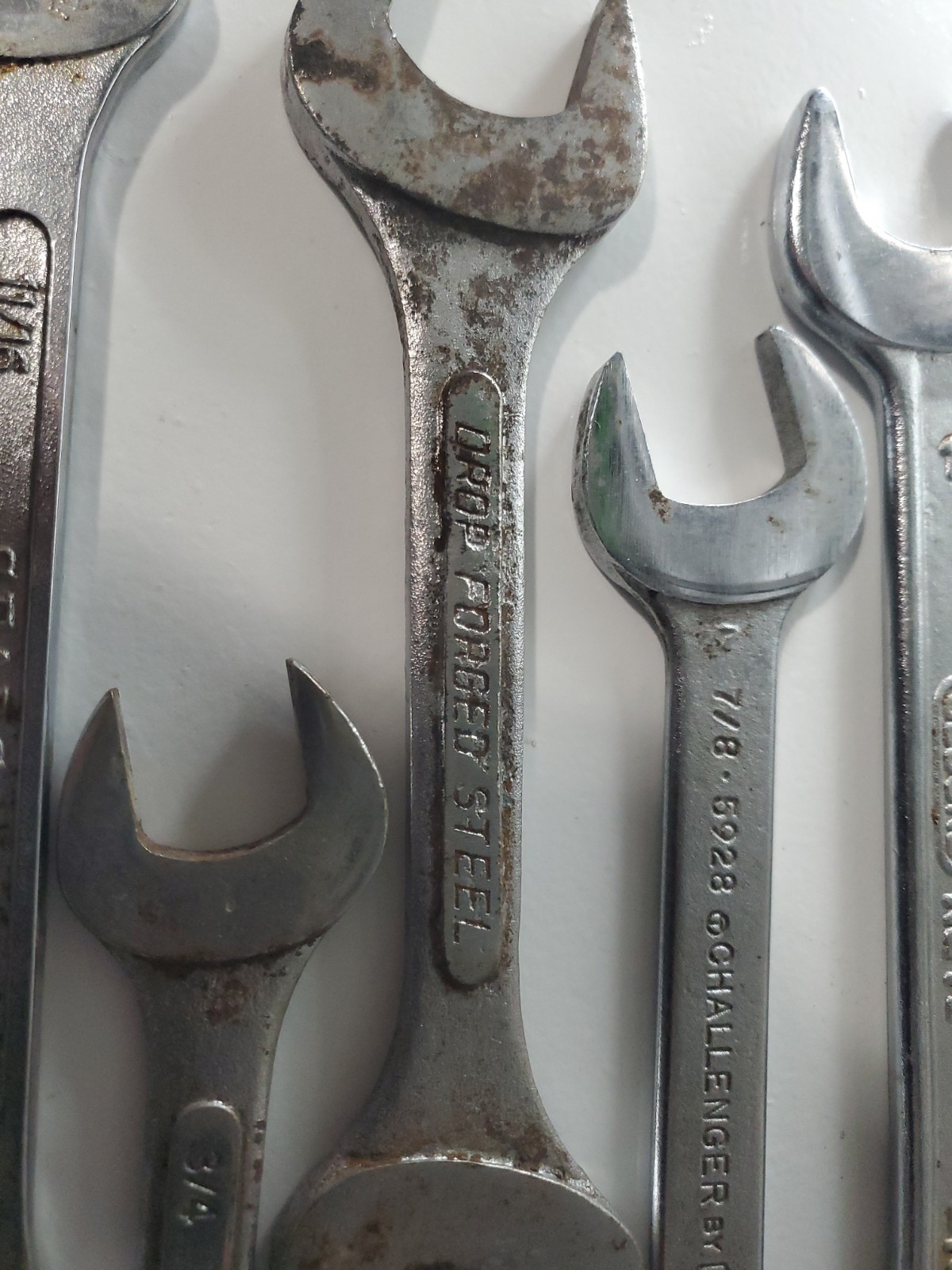 Lot Of 10 Wrenches Gedore Challenger Proto Sears ATD Various Sizes Hand Tool