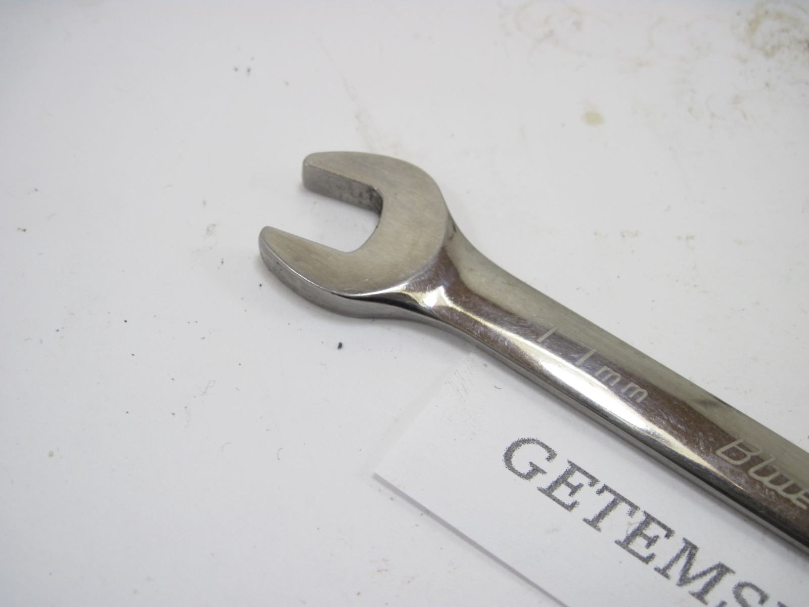 Blue Point By Snap On 11mm Ratcheting Reversible Metric Wrench BOERM11 NICE
