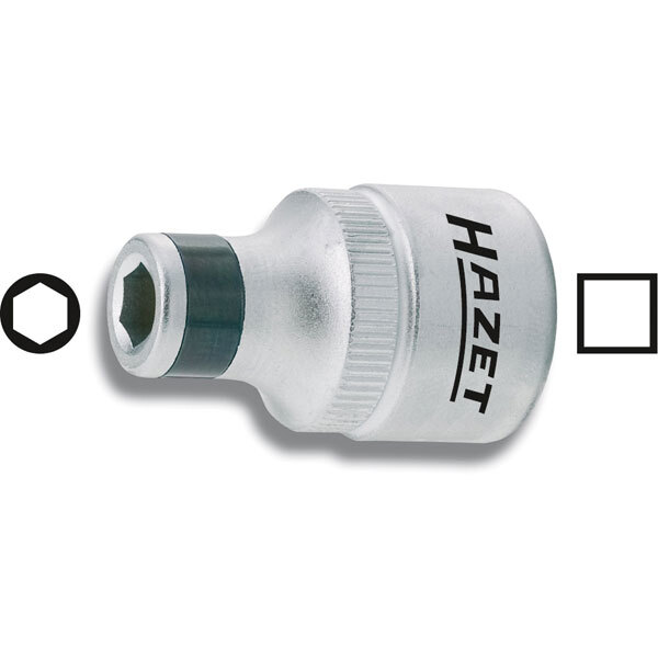 Hazet 2250-1 Adaptor 1/4″ Square To 1/4″ Hex