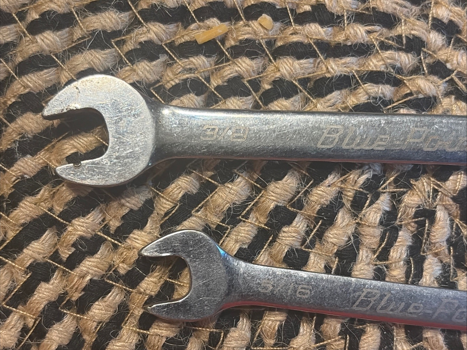 Blue Point ratcheting combination wrench 5/16” BOER10 & 3/8” BOER12
