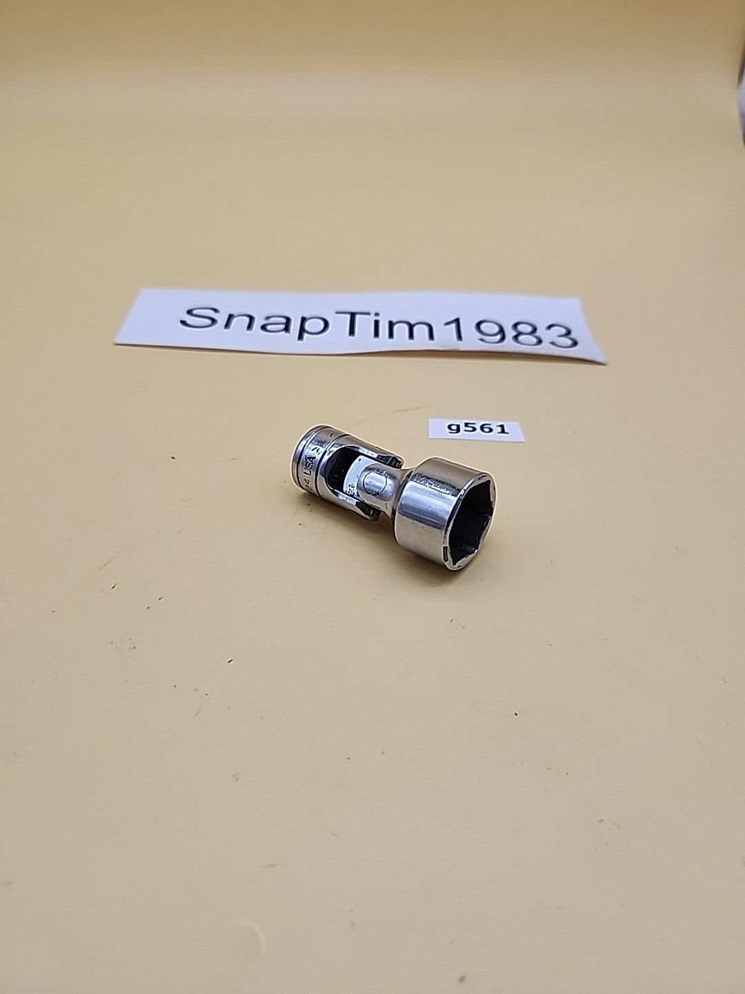 Snap-on Tools 3/8″ Drive 3/4″ FS24 Universal Swivel Socket 6pt USA