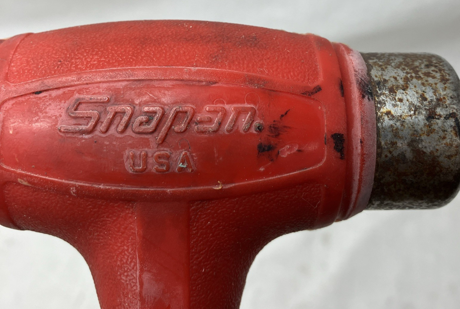 Snap-on HBBD24 24 oz Dead Blow Ball Peen Hammer 13” USA Mechanics Tool
