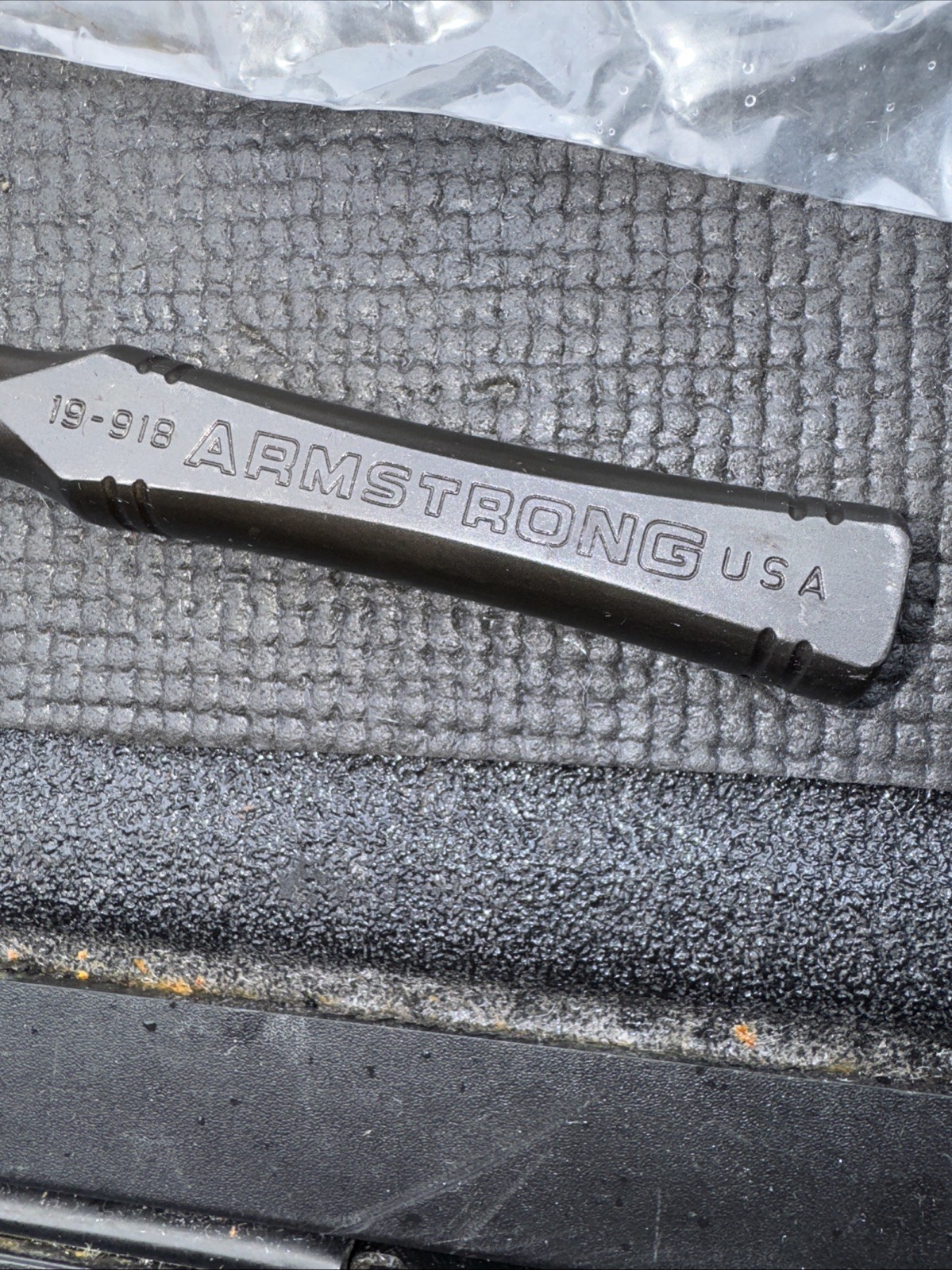 NOS Armstrong Tools USA 19-918 Black Industrial Finish Breaker Bar 3/8″ Drive
