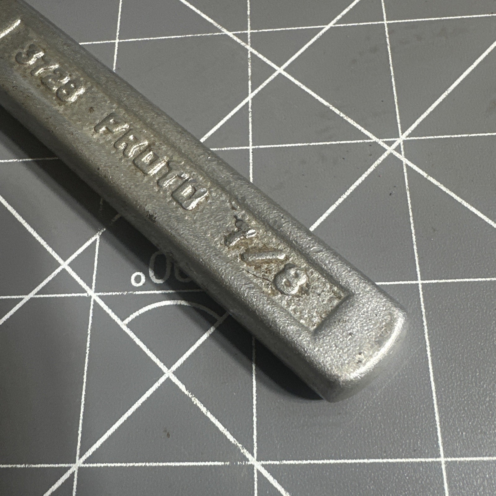 Vintage PROTO Los Angeles USA Pebble Line Flare Nut Wrench 3728 7/8”