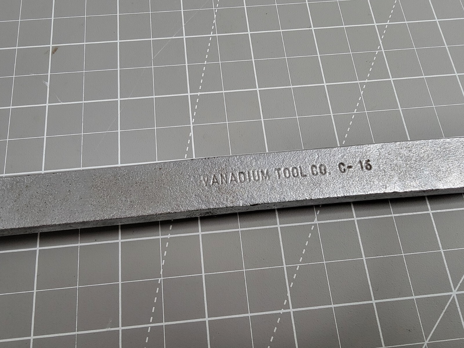 1″ Combination Wrench 12-Point Box End C-15 Large Good Used Vanadium Tool Co