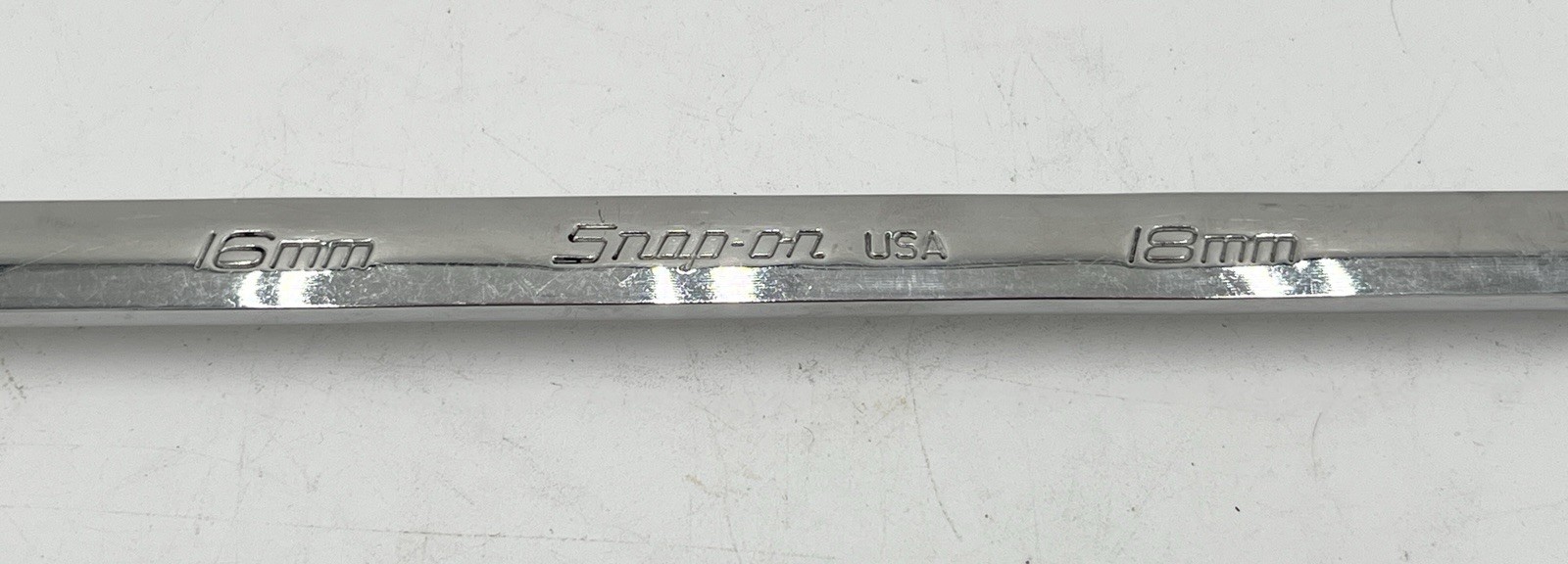Snap-On XFRRM1618 12pt Metric Double Flex Reversible Ratcheting Box Wrench