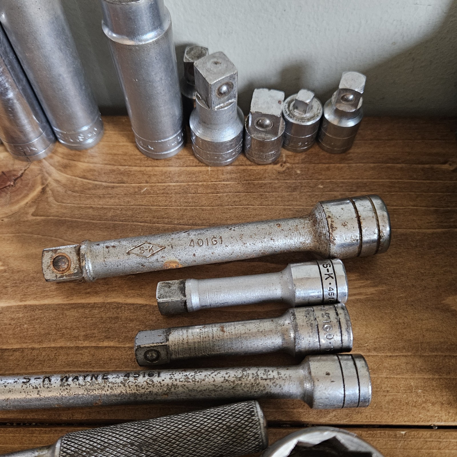 Large Mixed SK Tool, Sockets, Wrenches & Ratchets Lot