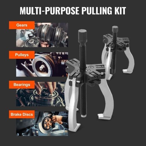 3″ and 7″ Puller Kit 3 Jaw Gear Bearing Flywheel Pulley Removal Tool