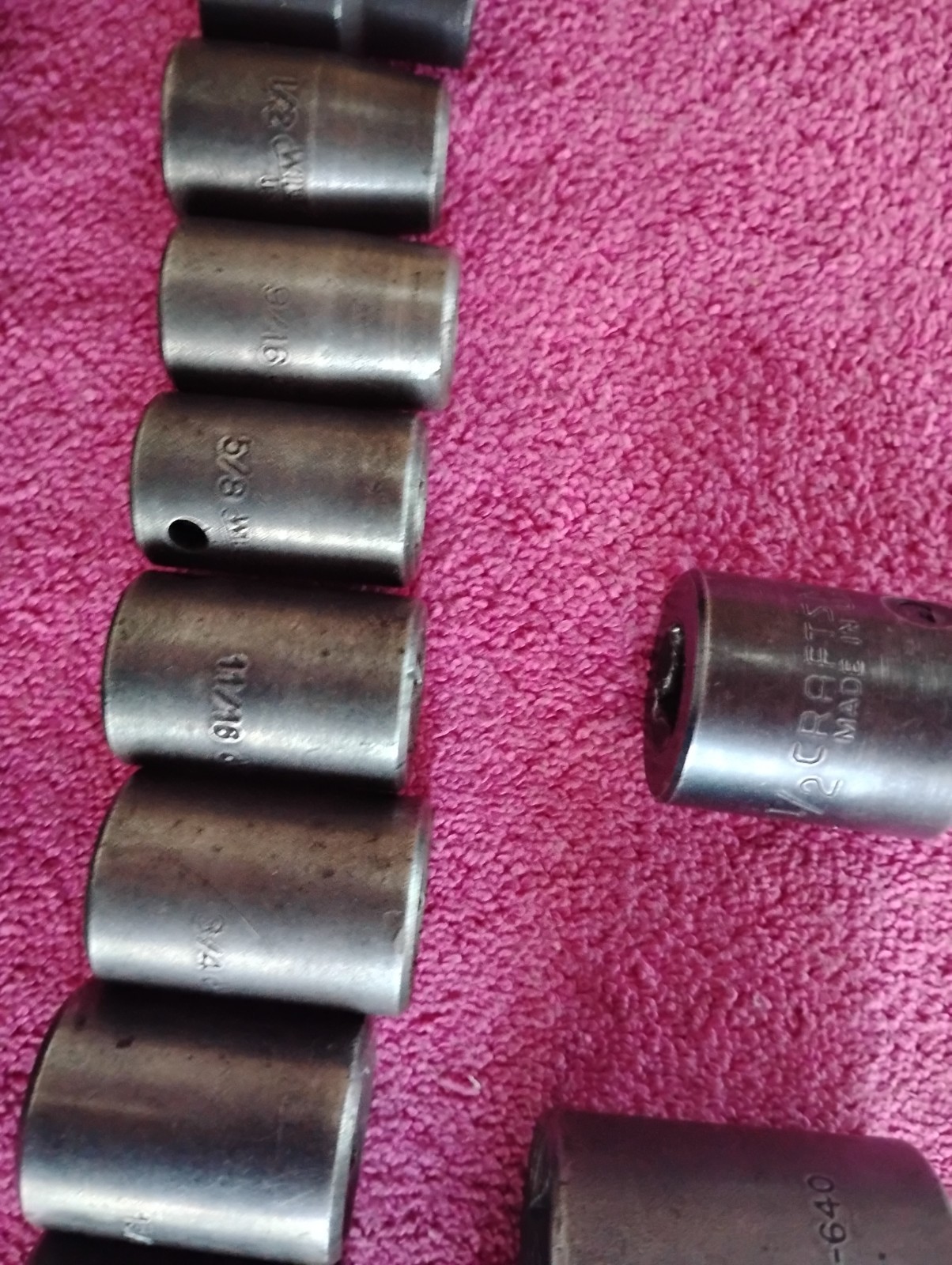 Williams Tools 1/2dr impact Sockets SAE 3/8-1 1/4″ MATCO 3/4 13/16 Flip Socket