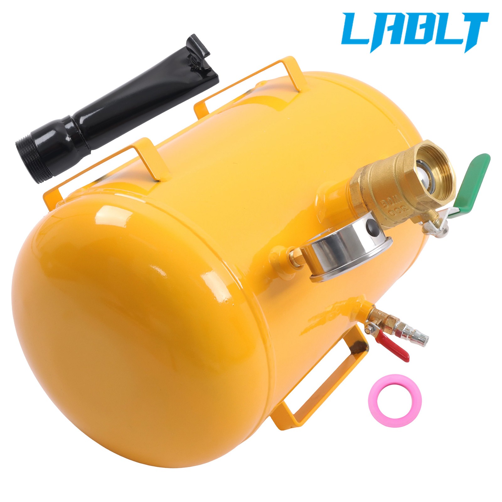 Heavy Duty Air Tire Bead Seater Blaster Seating Tool 5 Gallon 145PSI Yellow