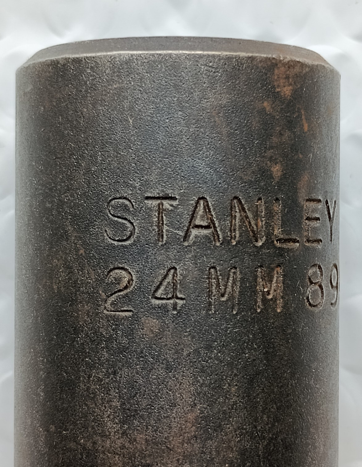 STANLEY TOOLS USA 89-259, 1/2″ DR. 24MM. IMPACT SOCKET, 3.2″ DEEP/HIGH, 6 POINT.