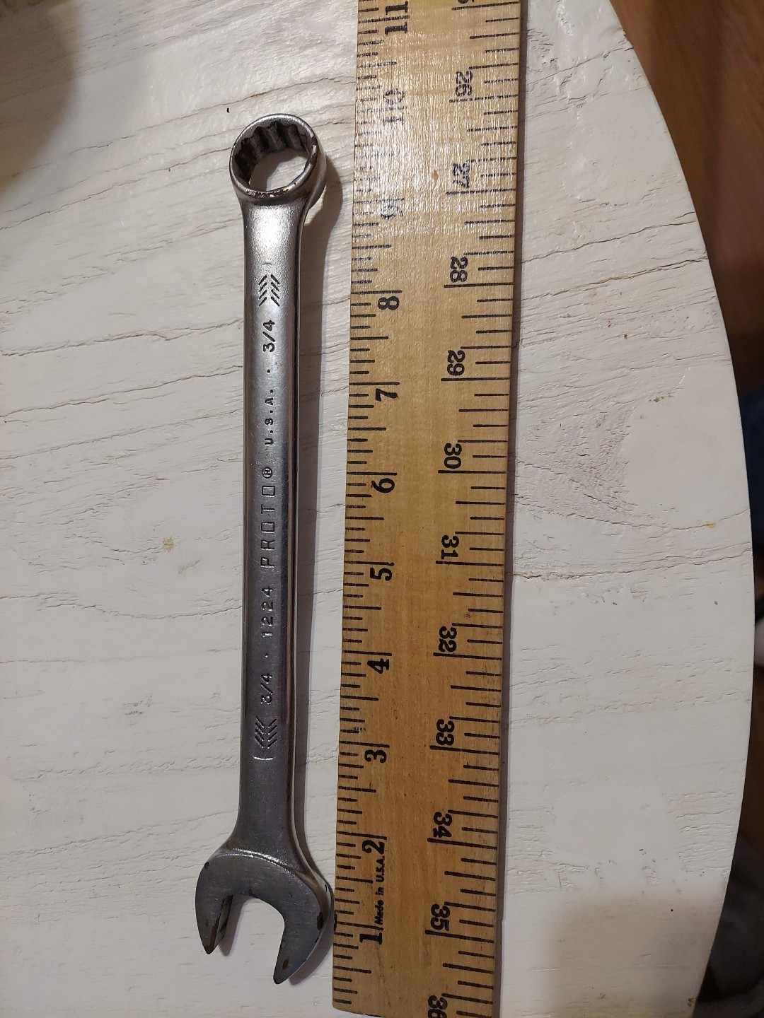 Proto 1224 12-Point 3/4 in. Anti-Slip Design SAE Combination Wrench