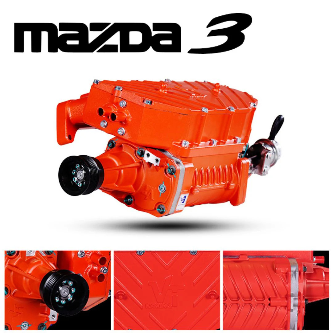 Mazda3 2.0 Twin Screw Supercharger Kit 2014-2018 Model Year