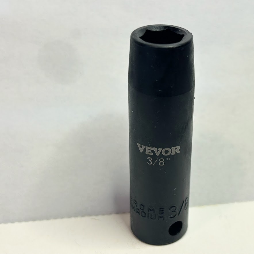 Vevor 3/8″ x 3/8″ Dr Deep Impact Socket 6 Point Free USA Shipping