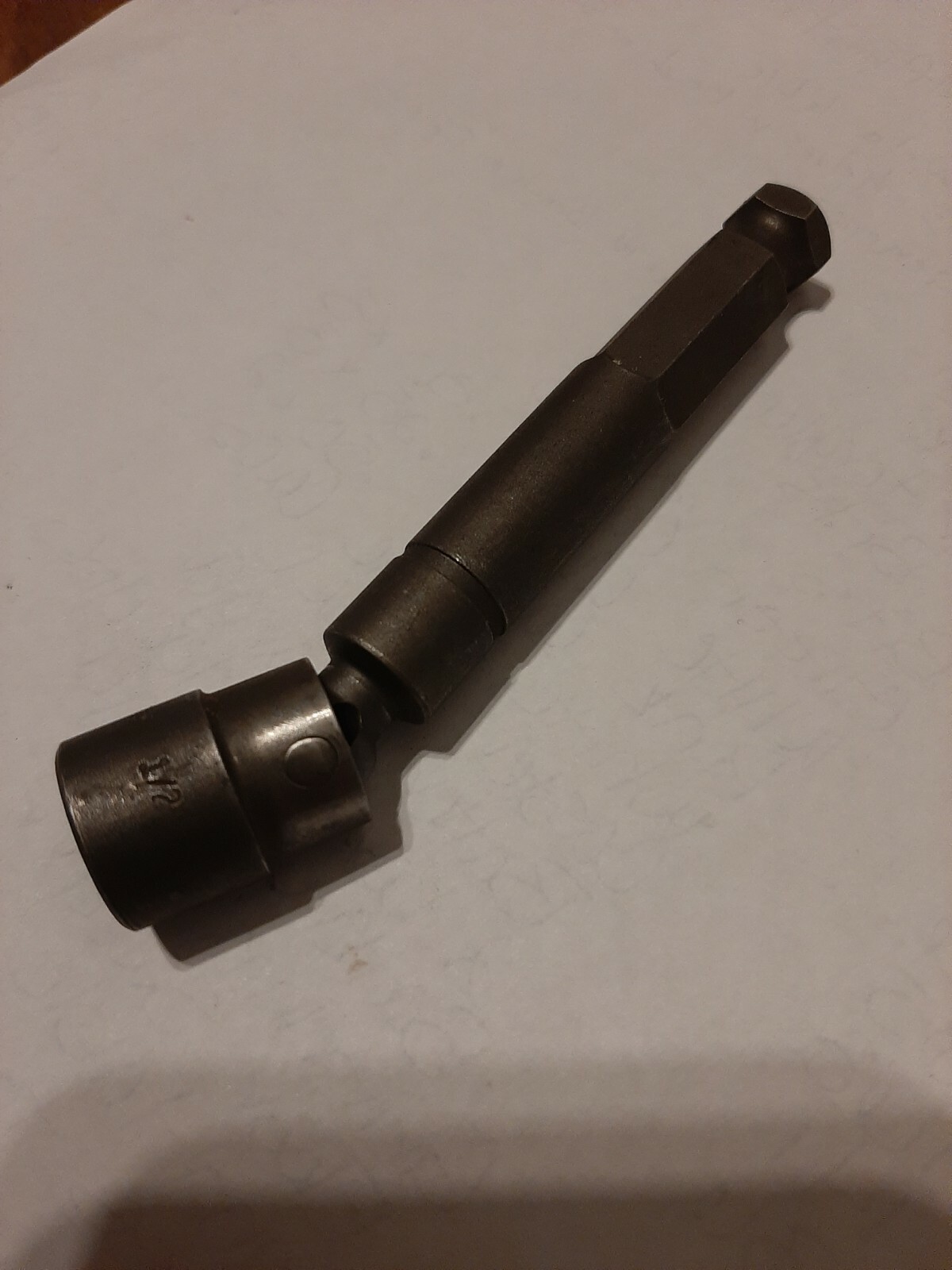 APEX Hex Power Drive Impact U-joint Wobble 1/2 Socket for Hex Quick Connect